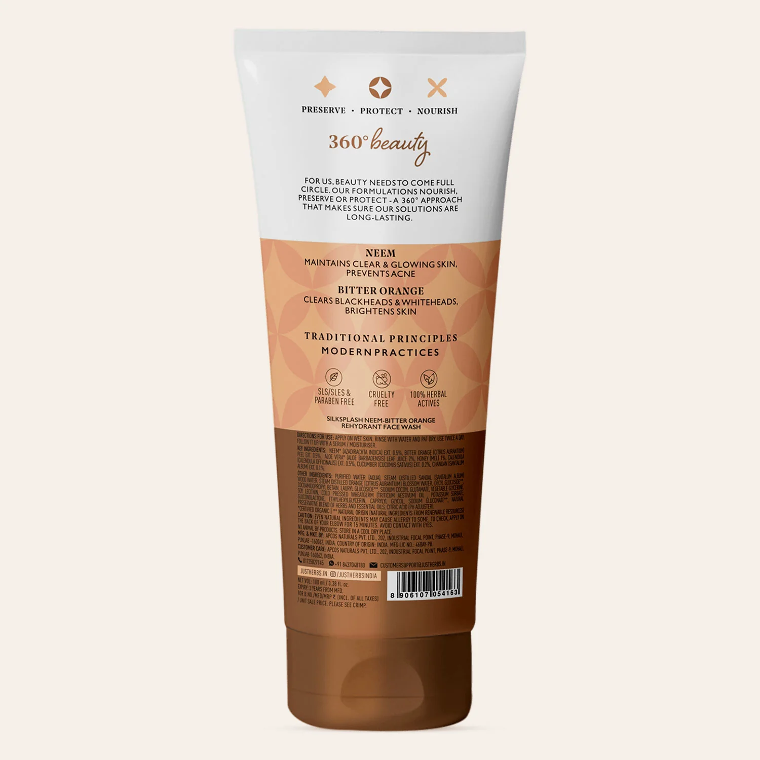 Cleansing Face Wash with Neem and Bitter Orange / Silksplash - Image 10