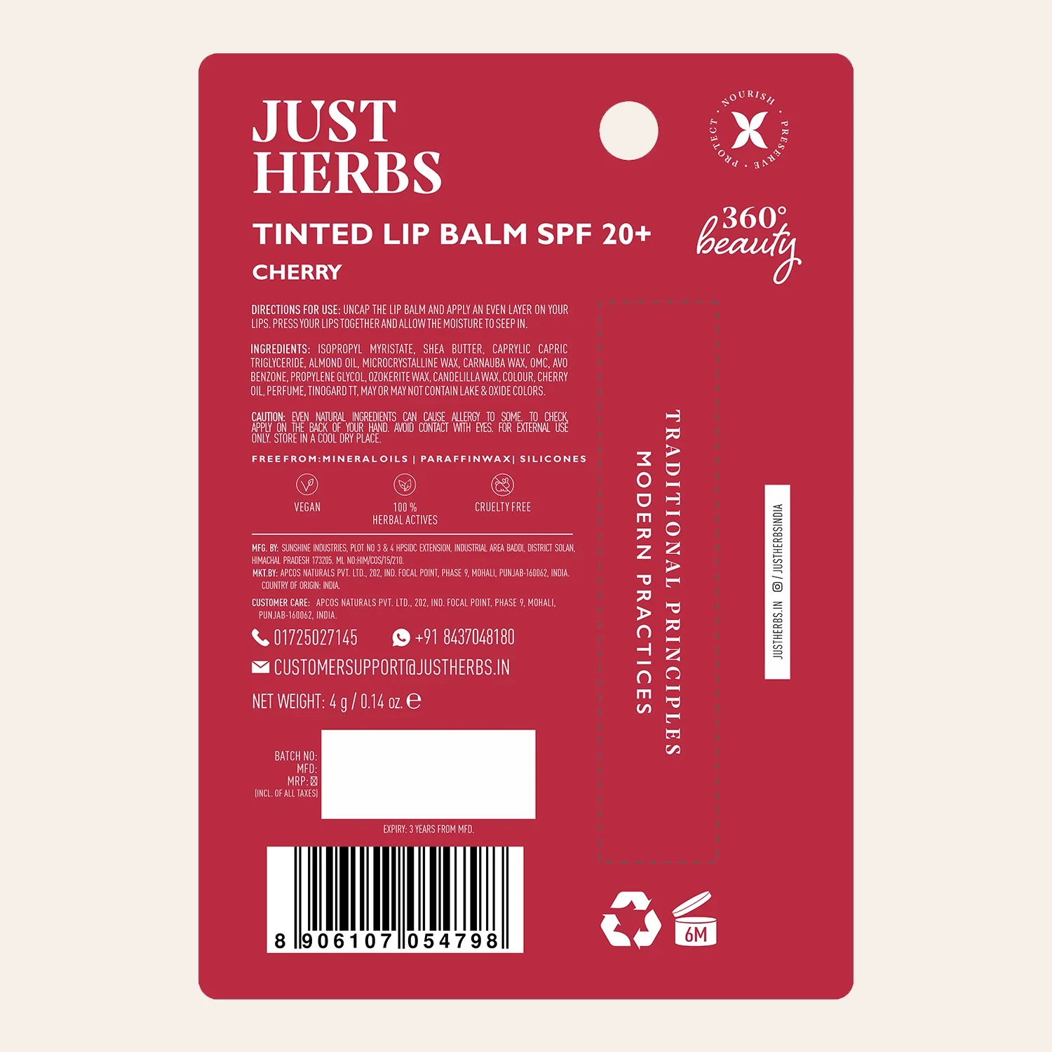 Tinted Lip Balms SPF 20+ - Image 17