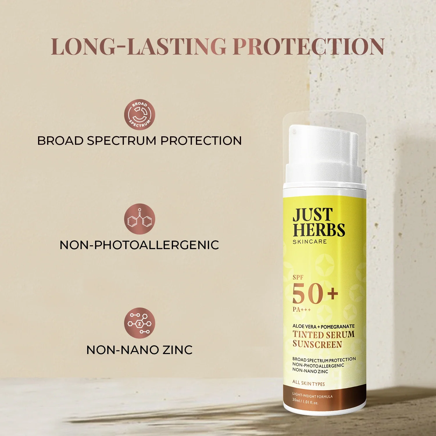 Tinted Serum Sunscreen with SPF 50+ PA+++ - Image 5