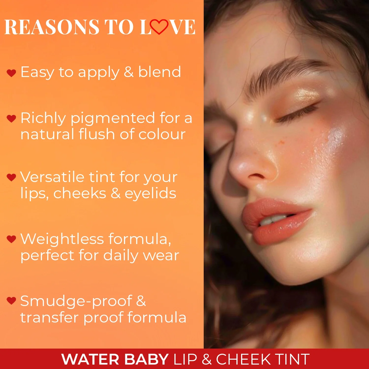 Water Baby Lip & Cheek Tint with Liquorice Root and Aloe Vera - Image 8