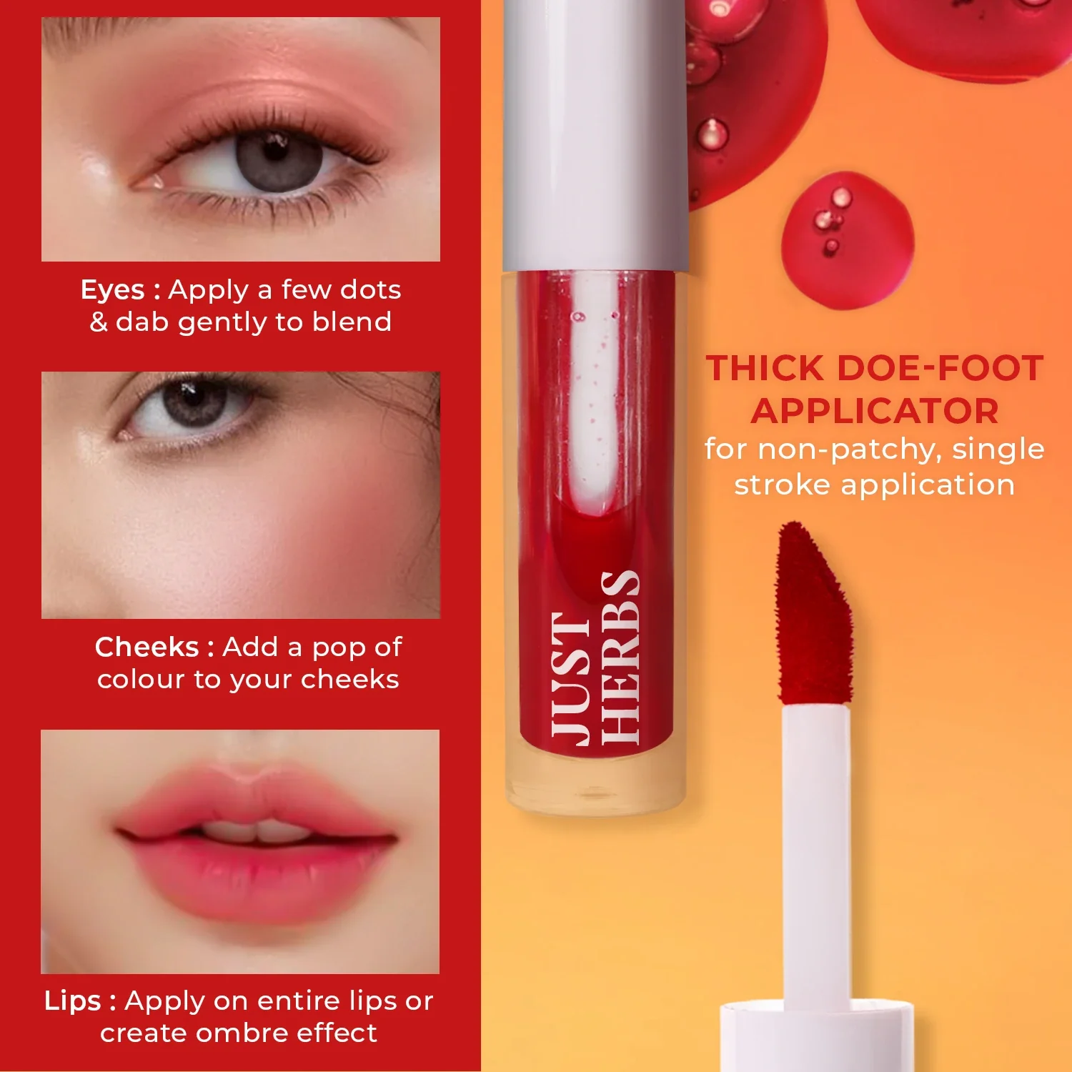 Water Baby Lip & Cheek Tint with Liquorice Root and Aloe Vera - Image 11