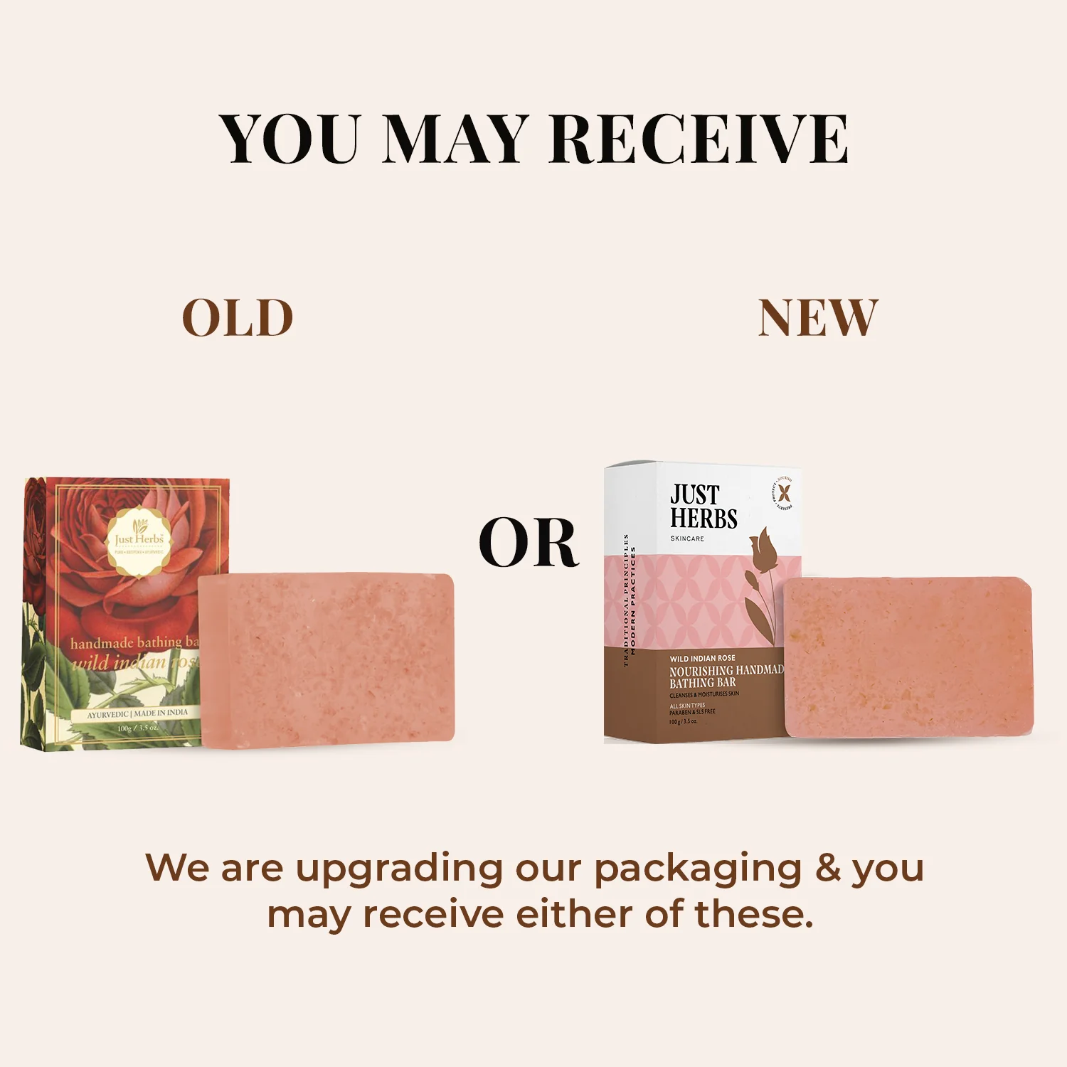 Wild Indian Rose Nourishing Handmade Bathing Bar - Image 11