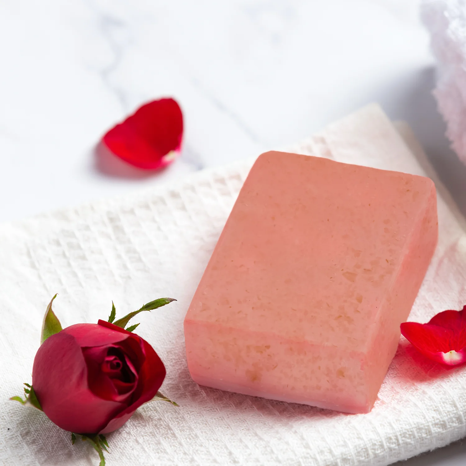 Wild Indian Rose Nourishing Handmade Bathing Bar - Image 8
